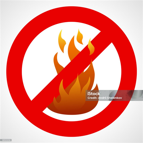 Dichiarazione MASSIMA PERICOLOSITA' incendi  boschivi.
